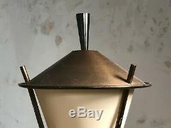 1950 ARLUS LAMPADAIRE ART-DECO MODERNISTE NEO-CLASSIQUE Stilnovo Adnet Lunel