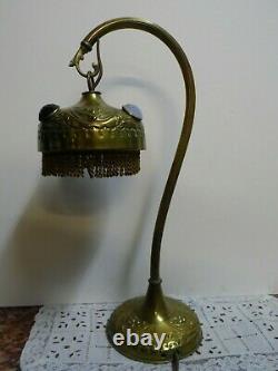 ANCIENNE LAMPE ART DÉCO en laiton