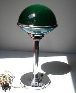 Ancienne Lampe Jlrin ART DECO Bauhaus ILRIN Modernist Table Lamp 1920 1930's