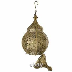 Classique Marocain Orb Lampe Lustre, Pendentif Suspendu Lanterne Lumière Plafond