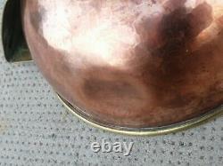 Coupe cuivre laiton art deco PIERRE AMEDÉE PLASAIT Brass copper bowl