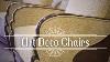 Custom Furniture Art Deco Chairs