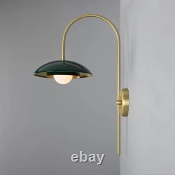 Ébauche murale luminaire en laiton bras art déco lampe vintage balançoire