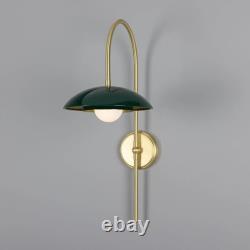 Ébauche murale luminaire en laiton bras art déco lampe vintage balançoire