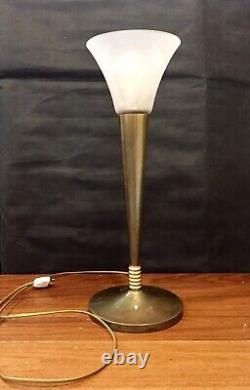 LAMPE ART DECO PERZEL (dans le goût de) Circa 30