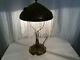 Lampe 1900 Art deco Art nouveau bronze et laiton