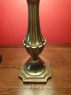 Lampe Art-Déco Art-Nouveau Bronze Où Laiton