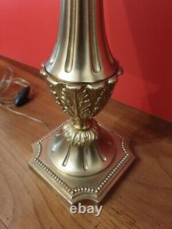 Lampe Art-Déco Art-Nouveau Bronze Où Laiton