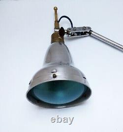 Lampe Art Deco Bauhaus ILRIN Industrial Factory Table Lamp era GRAS 1920 1930