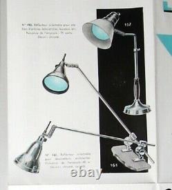 Lampe Art Deco Bauhaus ILRIN Industrial Factory Table Lamp era GRAS 1920 1930