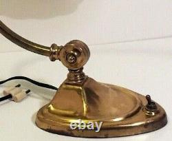 Lampe Coquillage ART DECO Brass Shell Table Lamp W. A. S. BENSON Chapman 1930