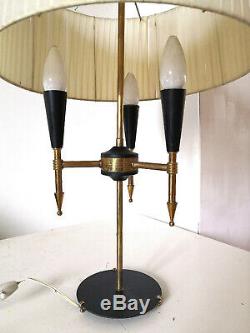 Lampe Maison Arlus, bouillotte, design années 50 60