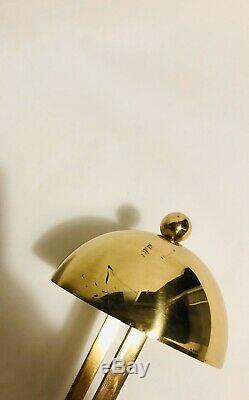 Lampe de bureau design moderniste art déco style Eileen Gray Adnet Perzel
