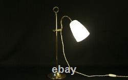 Lampe de bureau laiton, Art Deco / Reading lamp, late 19th, early 20th