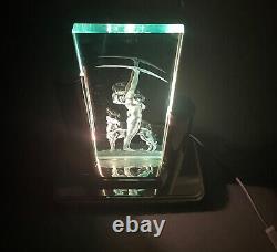 Lampe de table veilleuse Art déco Maison Sofar Tristan Zerbib verre H5302