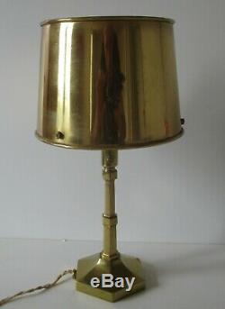 Lampe entièrement en laiton bronze dlg maison Charles