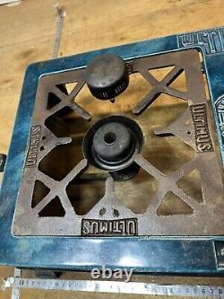 N. 14 RECHAUD a pétrole outil ancien Old tools stove antic Ultimus
