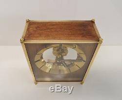 Pendule Horloge Vintage Kundo Electronics Kieninger&obergfell Collector Laiton