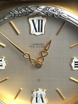 Pendule / horloge de bureau LANCEL vintage1960