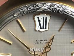 Pendule / horloge de bureau LANCEL vintage1960
