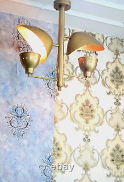 Plafonnier Art Déco Éclairage Plafond En Laiton Lampe Suspendue Plafonnier