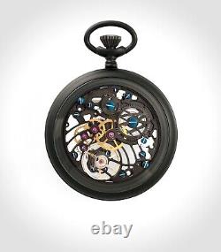 SUPERBE Montre De Poche ART DECO Squelette UNITAS 6498 Dernier Exemplaire