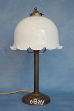 Super Art Nouveau Lampe de Bureau Table Berlin en Laiton 2 Pièce Disponible