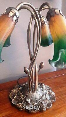 Superbe Lampe 5 Tulipes Style Art déco / Art nouveau datant des années 1950